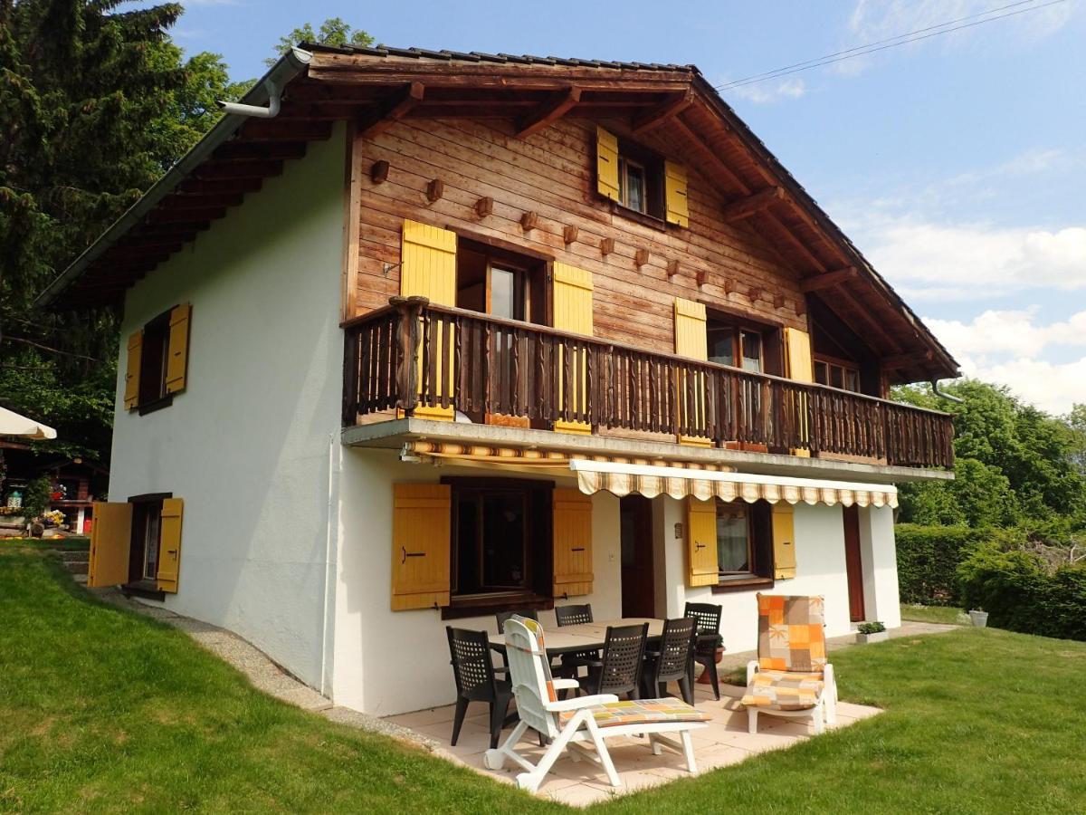 Chalet Le Muguet Villa Ovronnaz Dış mekan fotoğraf
