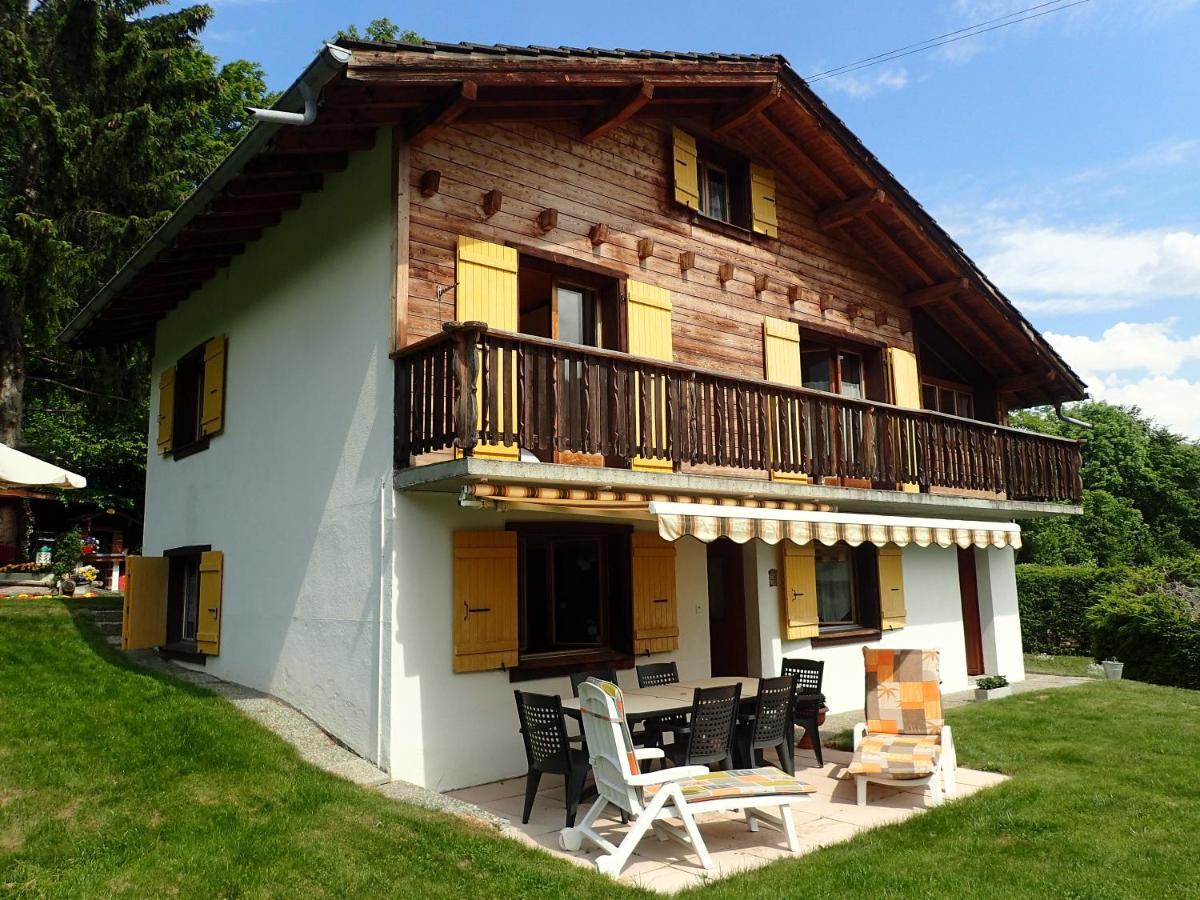 Chalet Le Muguet Villa Ovronnaz Dış mekan fotoğraf